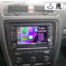 Für VW Golf 5 6 Plus Touran Caddy Jetta Autoradio Android 15 Apple Carplay +KAM