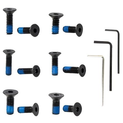 12 Pcs Red Dot Screw Kit for Mounting Holosun 407K/507K/EPS/SCS Carry to 
