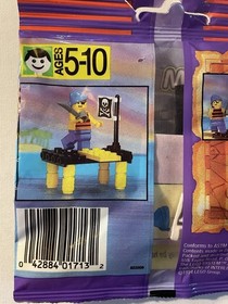 Vintage LEGO System Pirates 1713: Shipwrecked Pirate (1994) SEALED POLYBAG NEW