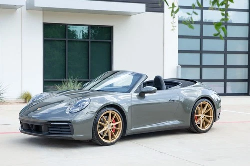 2021 Porsche 911 S Cabriolet, Aventurine Green Metallic, PDK