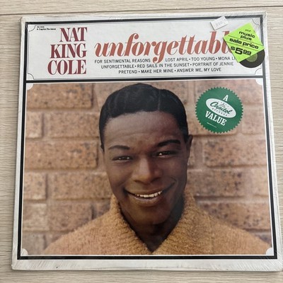 Sealed Nat King Cole unforgettable Lp