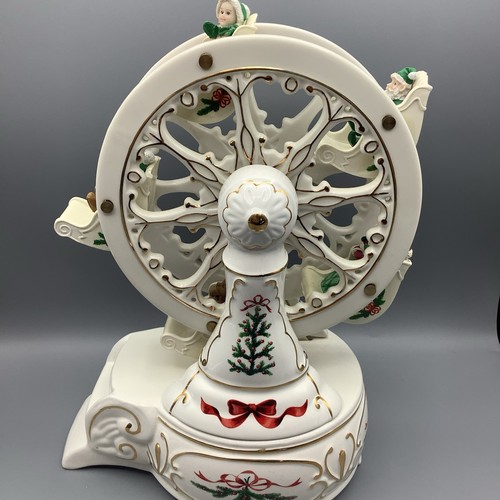 Vintage Riesenrad Weihnachten 12 Zoll groß Porzellan - Bild 2 von 6