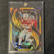 2024 Panini Select Prizm Rookie Drake Maye #113 Patriots Premier 05/10