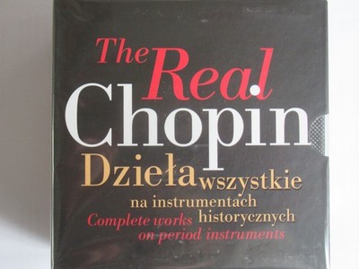 The Real Chopin Complete Works on Period Instruments 21 CD, Luxusausgabe, neu