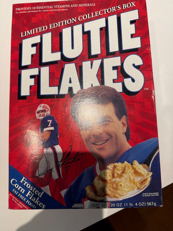 Flutie Flakes Limited Editio Collrctors Box - unopened perfect condition