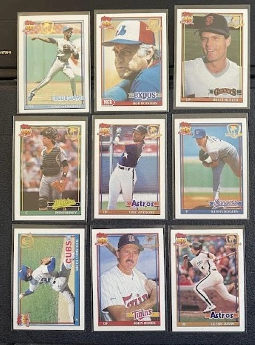 1991 Topps Desert Shield Baseball Cards NM each priced in menu ds14 - Image 3 of 4