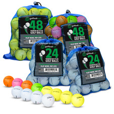 Golf Ball Nut Used Titleist Mix Recycled Mint Grade 5A Golf Balls w/ Mesh Bag