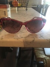 Maui Jim Kalani MJ 818-52C Cat Eye Pink Sunglasses Maui Rose Polarized Lens Used