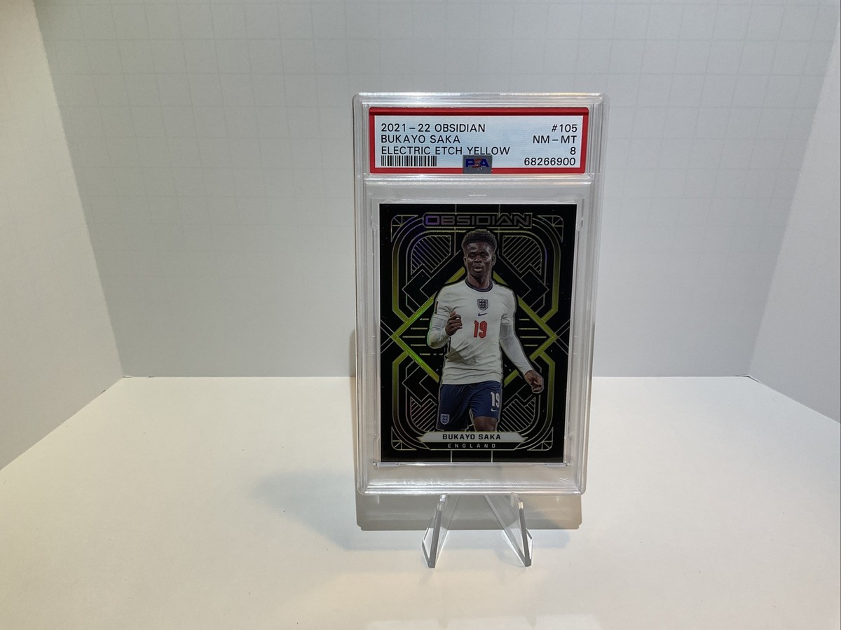 PANINI obsidian BUKAYO SAKA PSA10 ブカヨ サカ 2021-22 Panini Obsidian BUKAYO SAKA /10 Electric Etch Yellow
