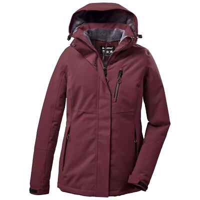 Killtec KOW 170 WMN JCKT Damen Rot Jacke Mantel Regenjacke Winddicht 38030/445