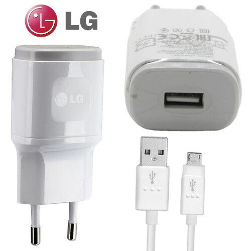 LG MCS-04ER Adaptateur Chargeur Secteur + Cable pour LG H815 G4 / H735 G4s