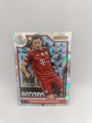 2021-22 Merlin UCL Atomic Refractor Robert Lewandowski /250