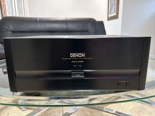 Denon POA-2800 Precision Audio Component/Stereo Power Amplifier Tested WORKING