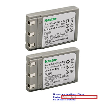 Kastar Battery Pack Replacement for Minolta DiMage G400 DiMage G500 DiMage G600