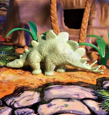 Marx Type III 1971 Stegosaurus Dinosaur, Waxy Light Green