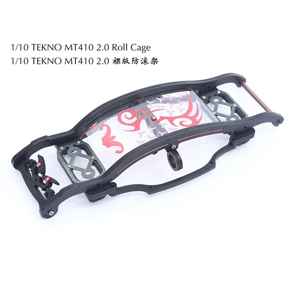 RC Body Shell Roll Cage Protection Frame for 1/10 TEKNO MT410 2.0 RC Crawler Car - Image 2 of 4
