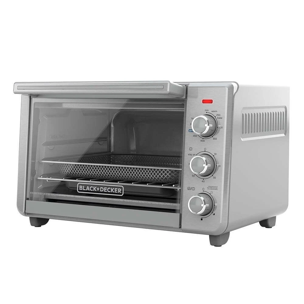 Toaster Oven, 5 in 1 Countertop Convection Oven to Bake, Broil, Air Fry, Toast o
