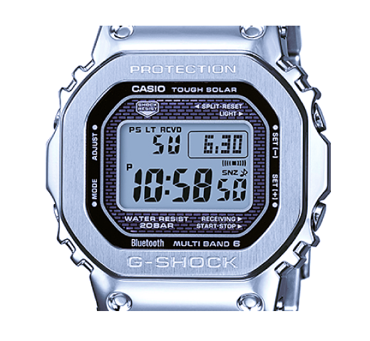 Casio GMW-B5000D-1JF G-Shock Bluetooth Watch Men's Silver JP Casio GMW-B5000D-1JF G-Shock Bluetooth Watch Men's Silver JP