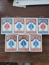 7 Decks Of Bicycle Standard Poker Playing Cards. Brand NEW And Sealed. 7 Decks.