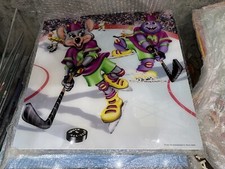 Chuck E. Cheese Hockey Sign 1999