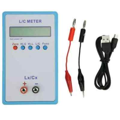 LC 200A Inductance Capacitance Meter Handheld L/C Meter Electric Multimeter