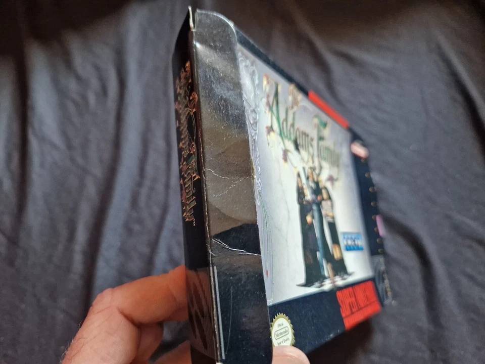 THE ADDAMS FAMILY Super Nintendo SNES Game NTSC USA - Image 3 of 4