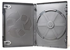 Genuine Viva Solid ECO-BOX 1-Disc Single 14mm DVD Replacement Case Shell NEW