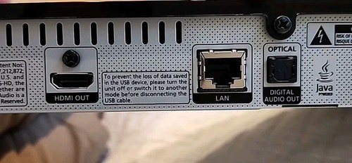 Samsung BD-F5900 3D Blu-ray Player w/ Smart Apps WiFi No Remote TESTED - 第 6/6 張圖片