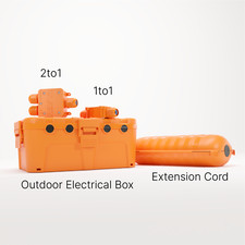 Weatherproof Outdoor Junction Box IP54 IP68 Garden Cable Connector Box