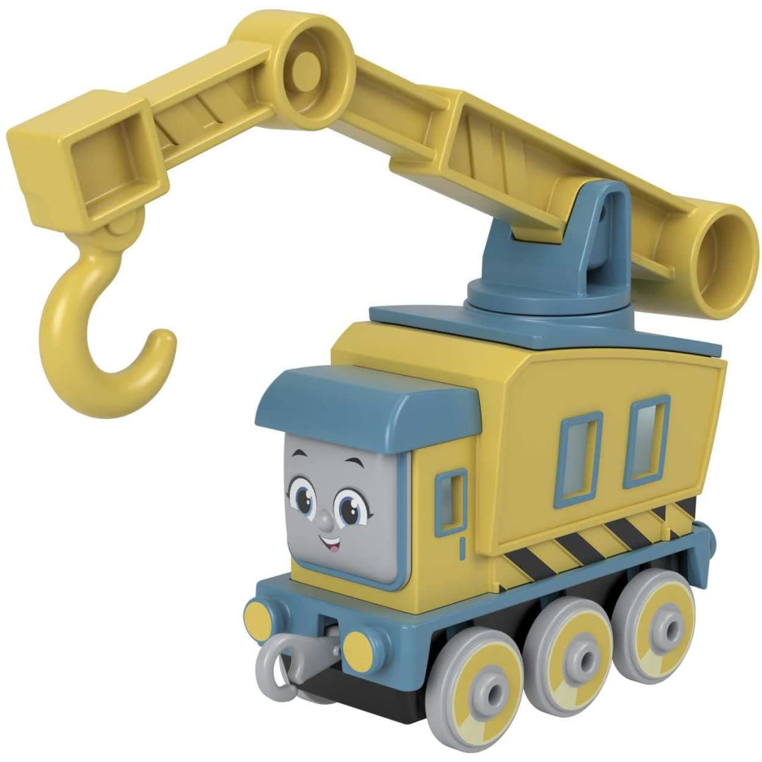 Thomas & Friends Die-Cast Push-Along Toy Train Engine Fisher-Price - Gru Crane