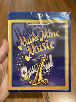 Disney's Make Mine Music Blu ray Disney Movie Club Exclusive DMC BRAND NEW