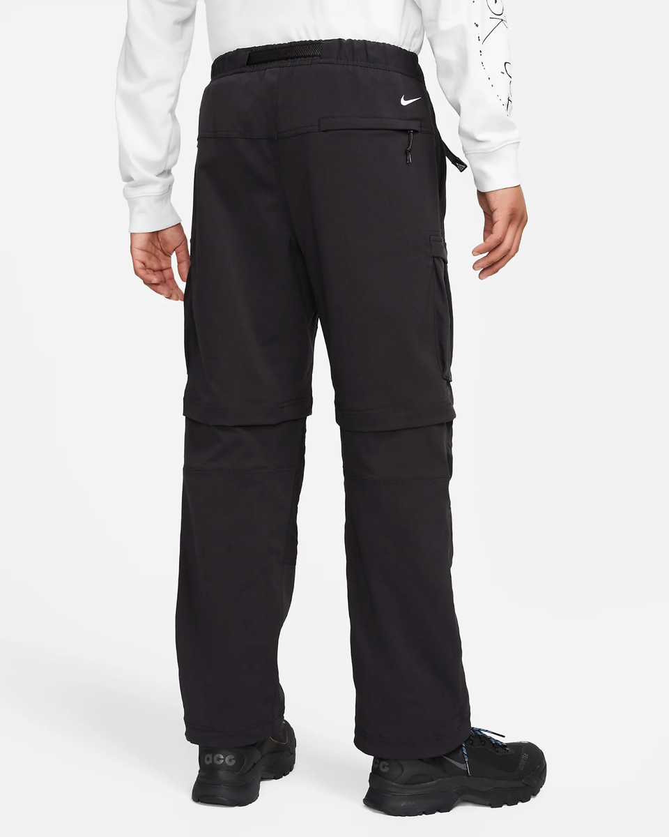 Nike ACG Smith Summit Cargo Pants Convert into Shorts Black FN0428