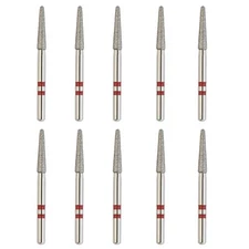 Diamond Burs Zirconia Cutting FG Z856/018F Round End Taper Dental Friction Grip