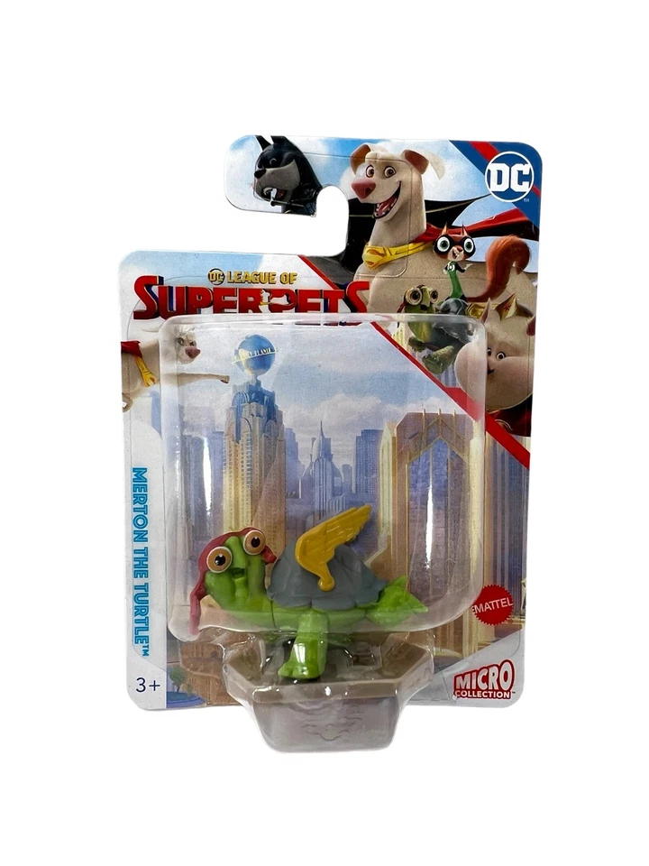 DC Comics Super Pets League 5 Figure Set WB Mattel Micro Collection Krypto Ace - Image 4 of 4