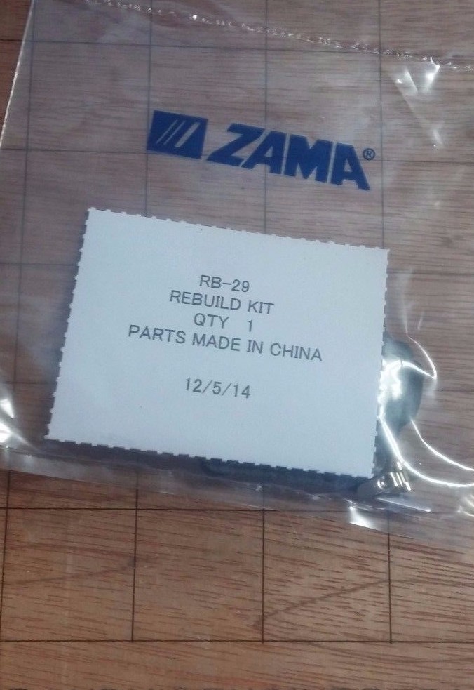 Kit Riparazione Carburatore Zama RB-29 Originale – Per Modelli C1U-H12, H18, M35, P5-P7 - Foto 4