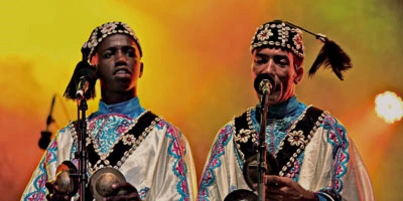 New Moroccan Original Pair Morocco Gnawa Iron Castanet Qraqeb Castanets handmade