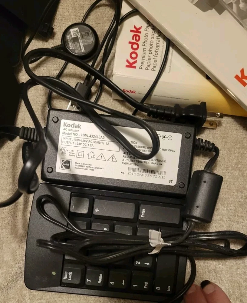 Kodak Easy Share Digital Photo Printer Dock Series 3 w/ Power Supply Bundle