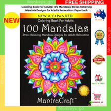 Coloring Book for Adults: 100 Mandalas: Stress Relieving Mandala Designs for Adu