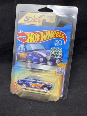 Hot Wheels 2018 Super Treasure Hunt Ford Escort RS 1600 1/64 - Bleu + Mainline