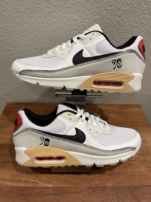 Size 11.5 - Nike Air Max 90 SE Swoosh Fiber for sale online  display picture 2
