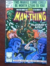 'The ManThing' (Marvel UK edition)