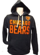 New Chicago Bears Mens Sizes M-L-XL Navy Hoodie