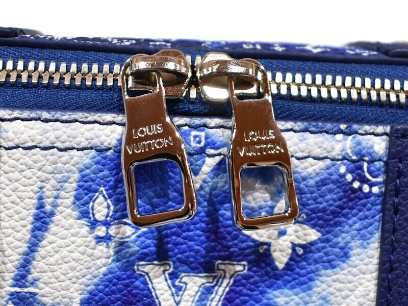 Louis Vuitton City Keepall Bag Bandana Blue M20555 Crossbody Louis Vuitton City Keepall Bag Bandana Blue M20555 Crossbody
