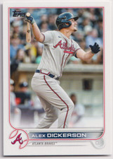 2022 Topps Update #US174 Alex Dickerson Atlanta Braves