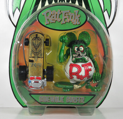 RAT FINK White Shirt Sidewalk Surfer Big Daddy Ed Roth 2005