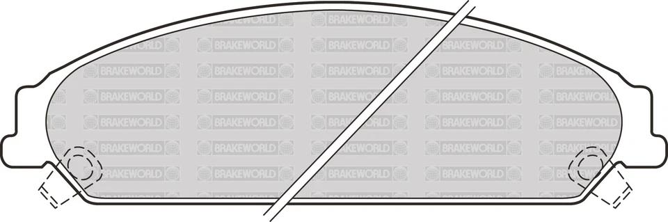 Discos delanteros y pastillas OEM SPEC 345 mm PARA DODGE (EE. UU.) CHALLENGER 5.7 2009-11 Foto 2 de 4