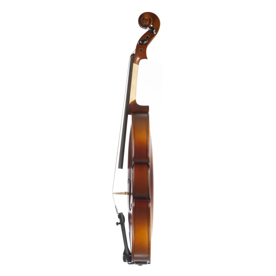 FVN-115 Violine 1/4, Massiv Ahorn, Fichte, Ebenholz, Guarneri, Carbon, Etui - Bild 3 von 4