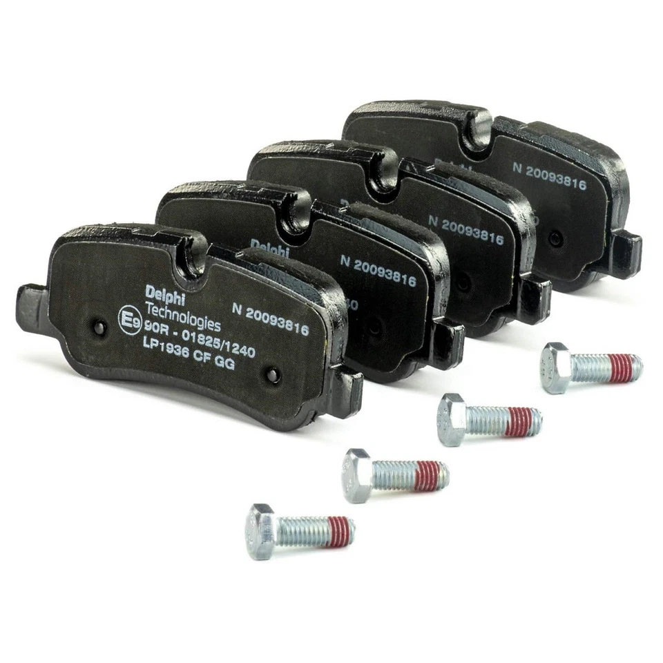 Genuine Delphi Rear Brake Pads Set Fits Land Rover Discovery Range Rover LP1936 - Image 2 of 4