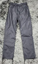 Abercrombie & Fitch Jeans Womens 25 Ankle Straight High Rise Wax Coated Raw Hem