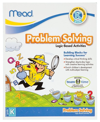 Mead Kindergarten Problem Solving Workbook, 10 x 8-Inches, 96 Pages (48026)